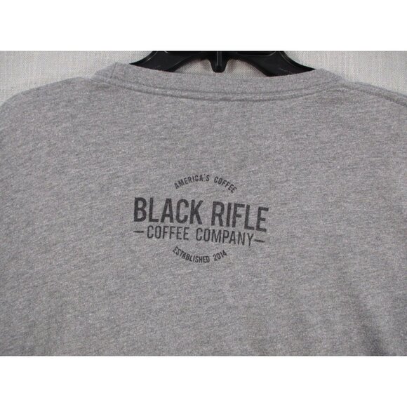 Black Rifle Coffee Company "Coffee Or Die" Graphic T-Shirt XX-Large Gray - Picture 7 of 8